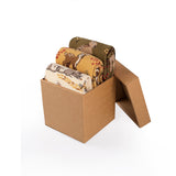 Coffret de 3 paires de Chaussettes Coton Histoires d’automne – Petite souris, Biche, Lapin