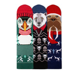 Coffret de 3 paires de chaussettes en bambou Noël polaire
