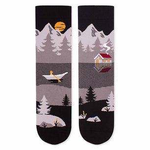 Chaussettes Arty Montagne Gris