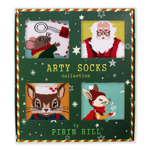Coffret de 4 paires de chaussettes Arty Conte de Noël