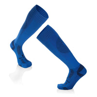 Mi-bas de football - Bleu